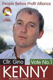Vote Cllr Gino Kenny No.1