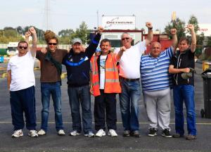On the picket line with Greyhound strikers